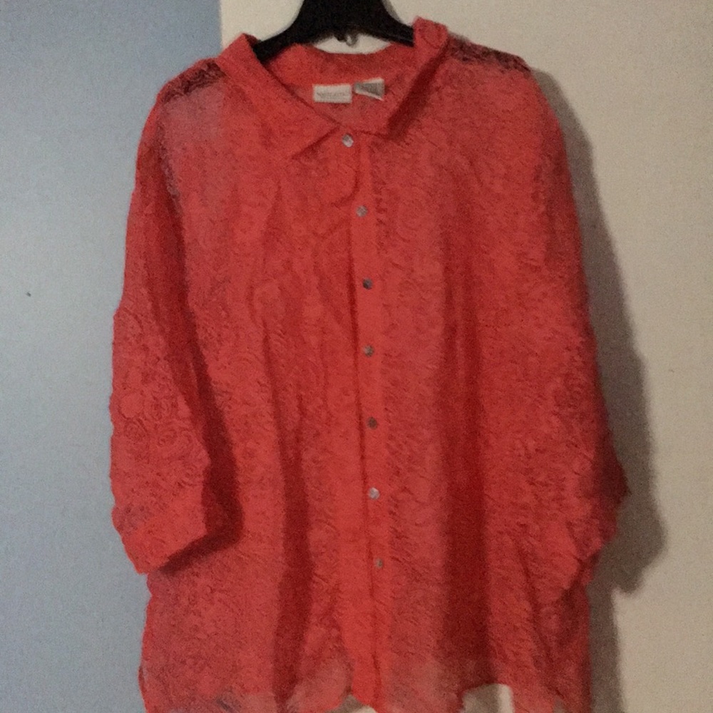 See thru blouse